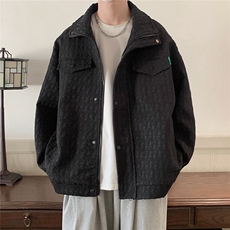 1小香风美式牛仔潮牌情侣百搭大码M-5XL工装夹克JK8740P125控168，男装夹克，星座226-2