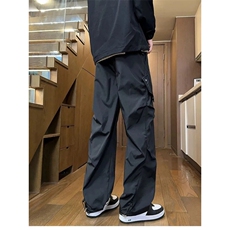 1506A/GK120/P32新款加绒冬季潮流宽松直筒春秋休闲长裤男，男装卫衣，星座1506A