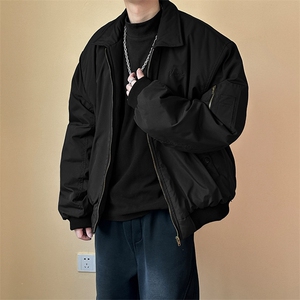 棉衣外套冬季美式飞行夹克潮牌绣花棉服现货A351-AJ2530-p95图片