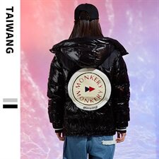 2020冬装新款潮牌亮色连帽棉衣男潮情侣百搭外套A438-W837，男装棉衣，电商A438