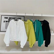 卫衣外套，女装卫衣/绒衫，mo cha dan