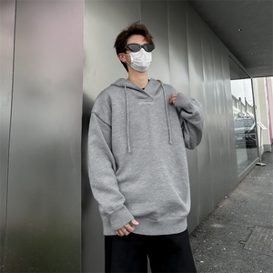 美式连帽毛衣外套男女宽松秋冬外搭慵懒风休闲百搭上衣MY055-P62图片