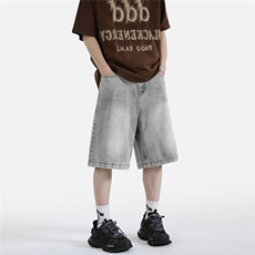 xz905-2-Z038#P45牛仔短裤，男装牛仔裤，星座905-2