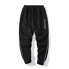 休闲男士卫裤新款青春帅气百搭哈伦裤韩版潮流排扣束脚长裤，男装休闲裤，电商A011（原4039）