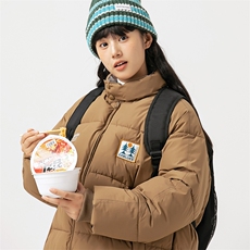 2026冬季新款男日系潮牌纯色刺绣宽松休闲棉服加厚外套MY376-F146，男装棉衣，电商A101（原外27）