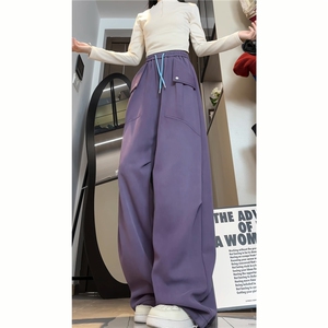 爆！815A-K314-P60控88设计款水洗卫裤子重磅直筒休闲运动裤男女