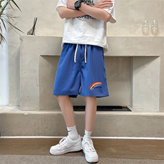 DK39064-P15港风休闲短裤男士大码运动五分裤男中裤男马裤，男装休闲裤，电商A040