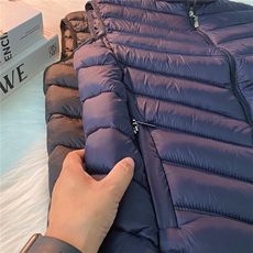 马甲男秋冬新款时尚外套宽松轻薄羽绒棉背心坎肩加厚棉服保暖马夹，男装背心/马甲，电商B212（原钱塘6029）