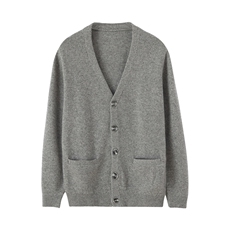 男士羊绒羊绒开衫高品质保暖时尚百搭款式，男装羊绒开衫，米亚康羊绒