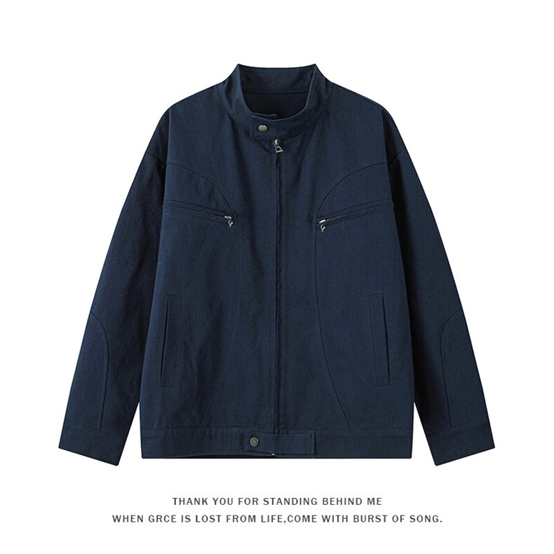 特批P80无差价2025面层：棉81.9%再生纤维素纤维17.4%J2668,男装夹克,电商A001