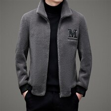 BAMJ-1997M钱塘2020-2冬季厚款时尚休闲帅气中年男士夹克P260，男装夹克，钱塘207-2