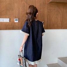 今日新品短款牛仔裙数据好2C323-1127-P105-K148，女装连衣裙，2C323