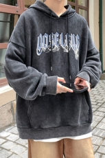 秋装新款水洗复古欧美潮流宽松连帽卫衣A071-W08-P70，男装卫衣，电商A071