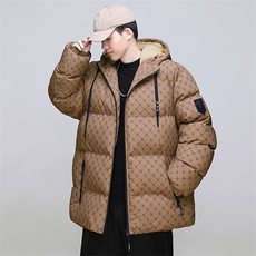 冬季情侣文字棉衣中性风青少年潮流外套男618A-99999，男装棉衣，星座914-4