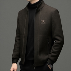 BEN2252钱塘2020-2商务休闲简约中年男士冬季厚款百搭西服P235，男装夹克，钱塘207-2