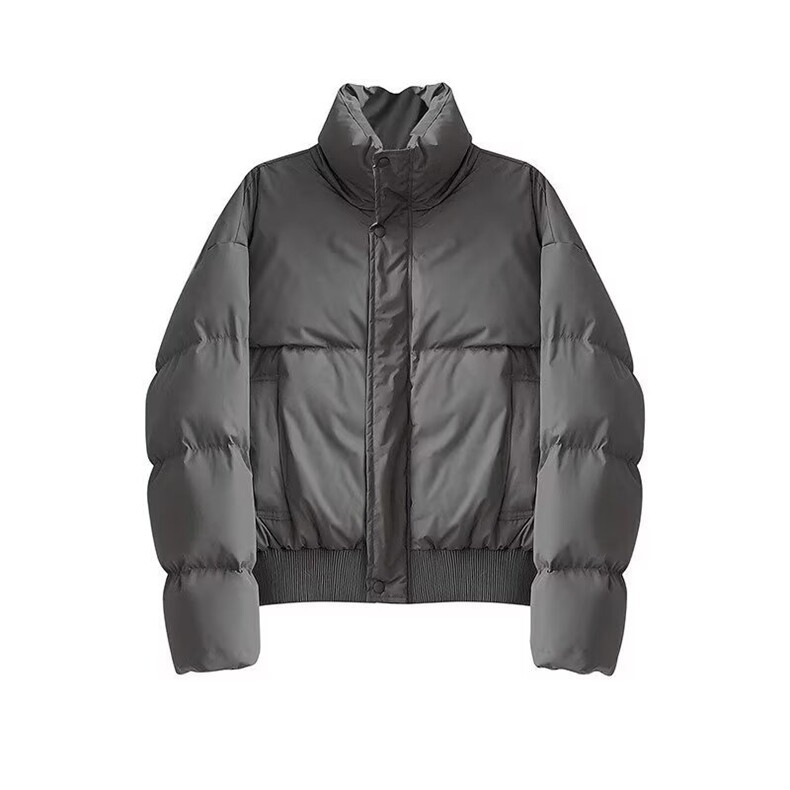 新款面包服情侣棉袄外套冬季重磅简约立领宽松保暖休闲棉服,男装棉衣,星座1013-1