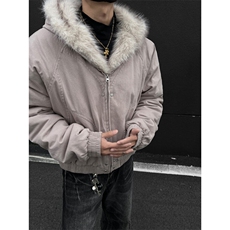 棉布座山雕连帽外套棉衣男CP99-特p：120，男装棉衣，电商B371