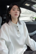 秋季美式高街cleanfit亨利领打底长袖货号C25189特P28，男装卫衣，电商A063