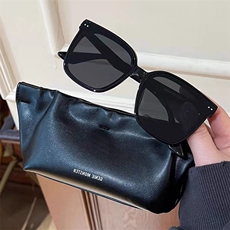 新款墨镜大框高级感开车防紫外线遮阳显脸小太阳镜，墨镜，东正羊绒