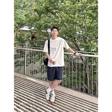 休闲口袋工装短裤男生夏季新款宽松百搭简约五分裤子WLK2399-p41，男装牛仔裤，星座1008-1