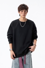 秋季新款300g华棉解构长袖卫衣男W50982特P23W50982J加绒特P27，男装卫衣，电商A001