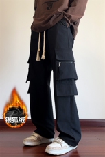 美式防水机能加厚加绒大码冲锋裤男拖地长裤K1305J加绒-特P47控88，男装卫衣，电商A001