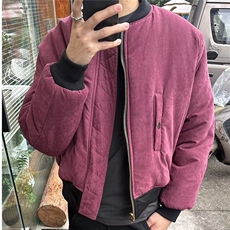 冬装复古拼色两面穿时尚棒球服棉袄男设计感短款痞帅小众棉衣外套，男装棉衣，星座506A