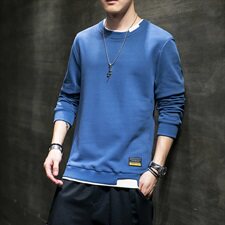 3！特批！秋季男士大码宽松鹿头圆领卫衣打底衫，男装卫衣，星座617B