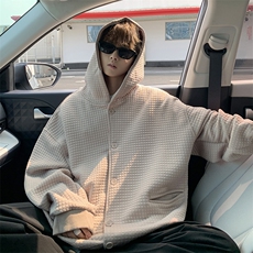 M~8XL加厚高品质夹克类目卫衣加肥大码连帽重磅开衫外套KS2102P80，男装夹克，电商B238