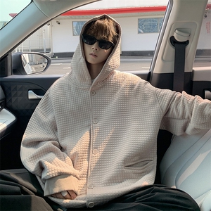 M~8XL加厚高品质夹克类目卫衣加肥大码连帽重磅开衫外套KS2102P80图片