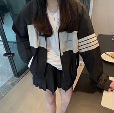 韩系休闲立领设计小外套，其它，L·H·X