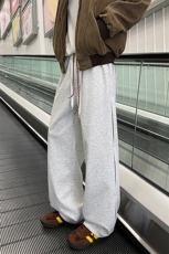 26春款街头潮味高街长裤经典简约款随性腔调运动卫裤K806TP35控58，男装休闲裤，电商A102B
