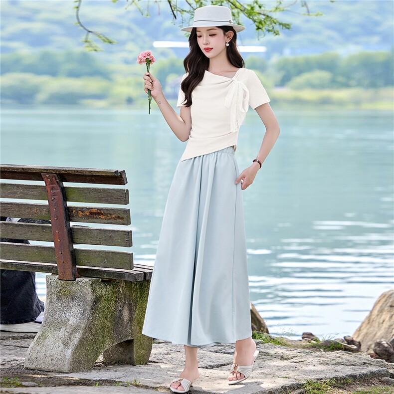 2026年夏季时尚潮流休闲三件套裤,女装套装/套裙,江南富贵女