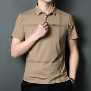 SQY9809男式2023年夏季新款百搭T恤男短袖商务休闲体恤男装P65图片