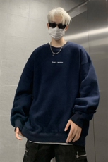 ！圆领卫衣男装港风长袖T恤男外套男WY256-特P23，男装T恤，电商B367