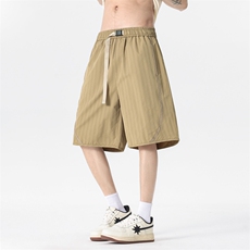 夏季工装短裤男ins潮牌休闲百搭潮流痞帅五分裤D02519-P40，男装牛仔裤，星座308B-2
