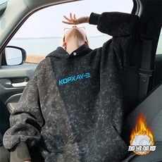 秋冬重磅450克加绒加厚连帽卫衣WY3703-P65加绒P70控98控108，男装卫衣，电商B208
