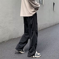 男秋季新款港风褶皱休闲裤K253P30，男装休闲裤，星座1116-2