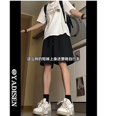 W10052-P15特批网图现货ins百搭新款潮流跑步四分篮球夏季短裤，男装牛仔裤，星座1608-2