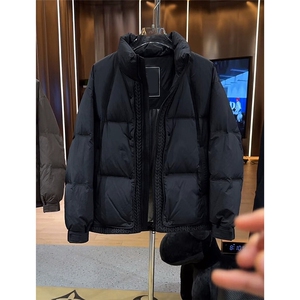 抖音-香港潇潇-加厚保暖羽绒服高级感立领纯色外套yrf121-TP215图片