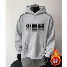 360克重磅图拉链华棉连帽卫衣【有货】C403A-WY25163LLJR-P85，男装卫衣，电商C403A