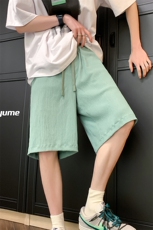 8XL-M特大码冰丝透气垂感短裤男篮球运动五分裤DK1507P30控48，男装休闲裤，电商D206-1