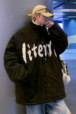 内里加绒棉衣男麂皮绒立领棉袄情侣棉服3363-P80控118，男装棉衣，星座207