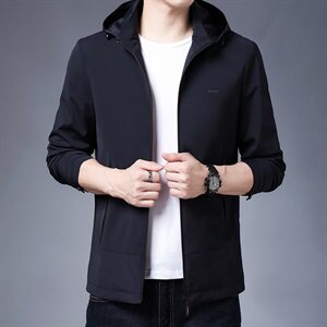 M2021钱塘2021-2春季男士连帽夹克商务高端男装P175控价不低308图片