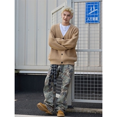 2024秋冬男女情侣针织开衫毛衣男A367M2431P65控88，男装针织衫/毛衣，电商A367
