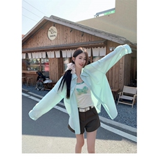 TC644-P45纯棉正肩衬衫2026新款宽松百搭显瘦衬衣长袖，女装衬衫，星座617A-2