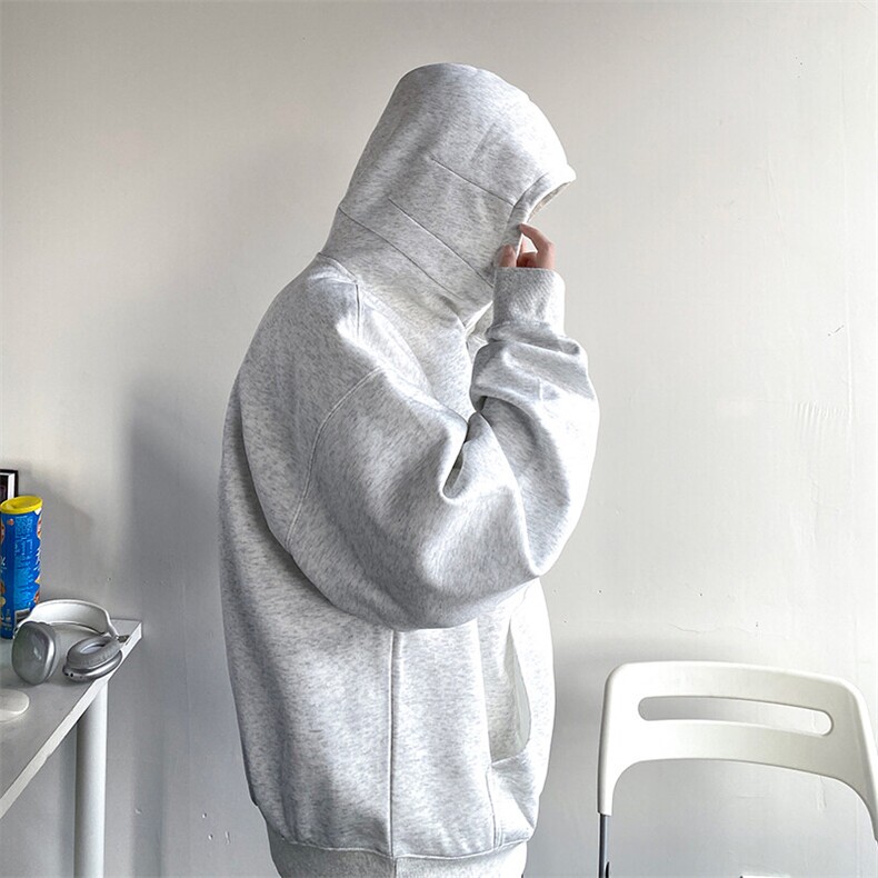 现货高品供得物抖音春装连帽设计感短款卫衣218-7-Y107-P75-控98，男装卫衣，星座218-7