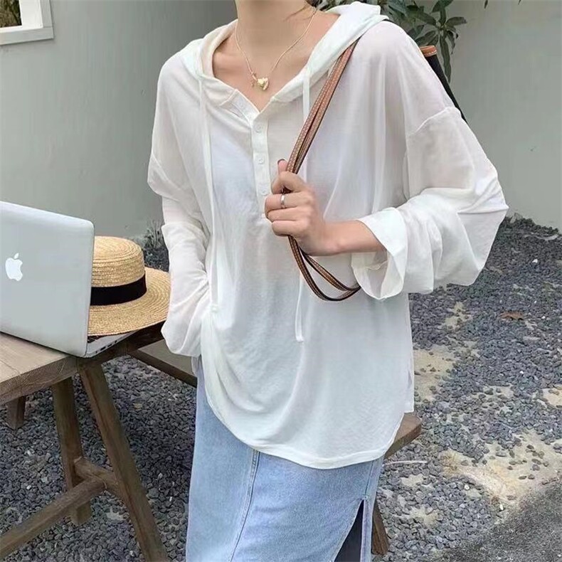 夏季新款四色带帽防晒衣，其它，12PJL