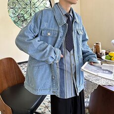 青春流行男春季夹克文艺潮外套J066P58，男装夹克，星座1116-2