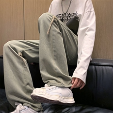 秋季新款ins潮流百搭休闲裤日系青春流行长裤牛仔裤男K5637-P38，男装牛仔裤，星座512-2